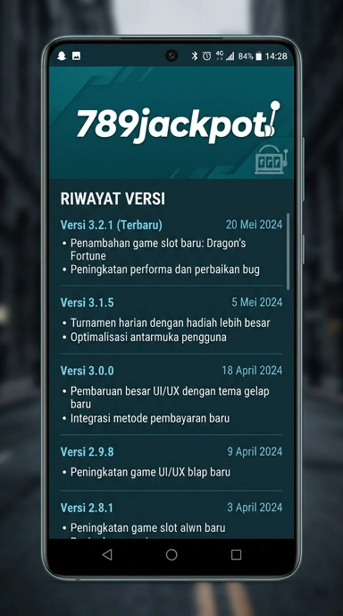 Riwayat Versi Aplikasi 789jackpot untuk Android