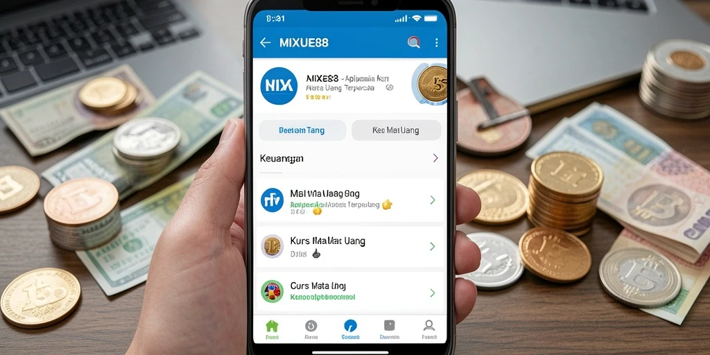 Antarmuka MIXUE88 yang informatif dan mudah digunakan.